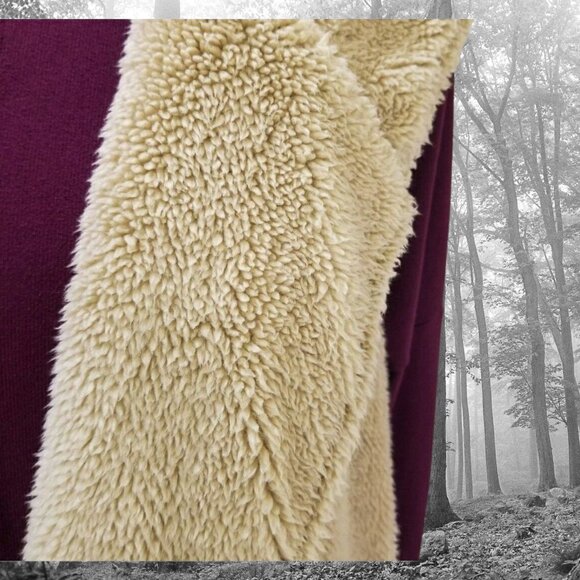 EASEL TEDDY BEAR HOODED VEST JACKET Size Large - Picture 5 of 5